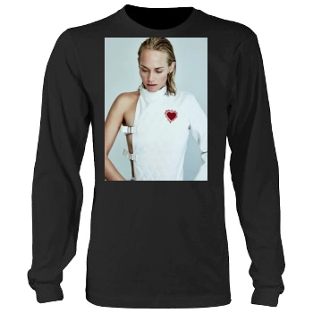 Amber Valletta Men's Heavy Long Sleeve TShirt