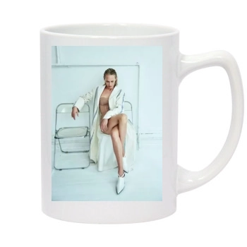 Amber Valletta 14oz White Statesman Mug