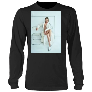 Amber Valletta Men's Heavy Long Sleeve TShirt