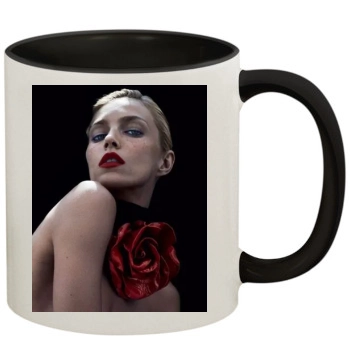 Anja Rubik 11oz Colored Inner & Handle Mug