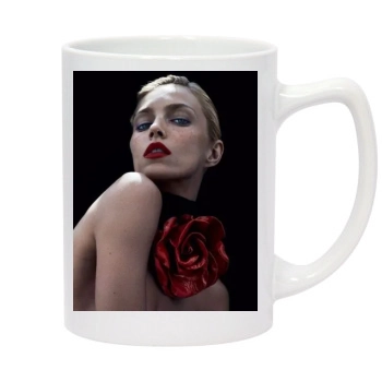 Anja Rubik 14oz White Statesman Mug