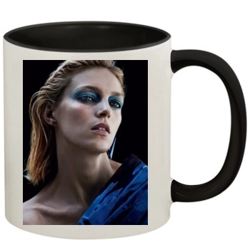 Anja Rubik 11oz Colored Inner & Handle Mug