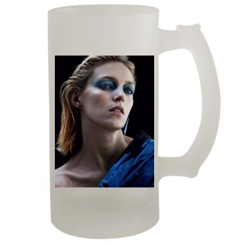 Anja Rubik 16oz Frosted Beer Stein