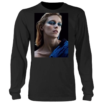 Anja Rubik Men's Heavy Long Sleeve TShirt