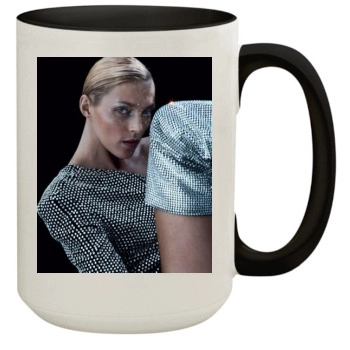 Anja Rubik 15oz Colored Inner & Handle Mug