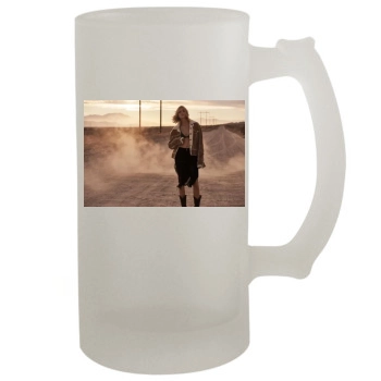 Anja Rubik 16oz Frosted Beer Stein