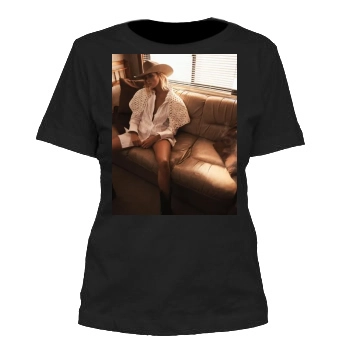 Anja Rubik Women's Cut T-Shirt