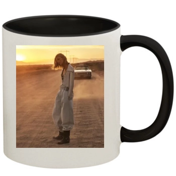 Anja Rubik 11oz Colored Inner & Handle Mug