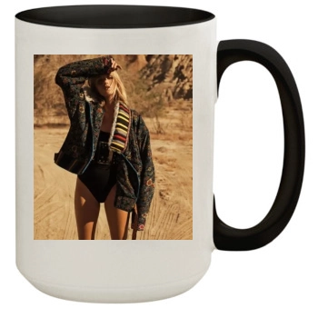 Anja Rubik 15oz Colored Inner & Handle Mug