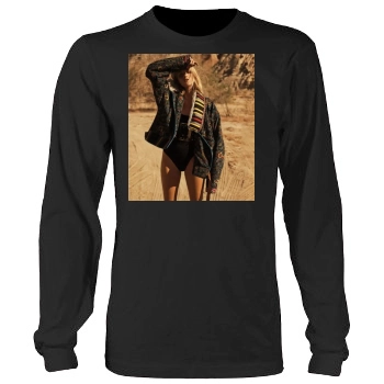 Anja Rubik Men's Heavy Long Sleeve TShirt