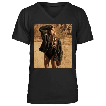 Anja Rubik Men's V-Neck T-Shirt