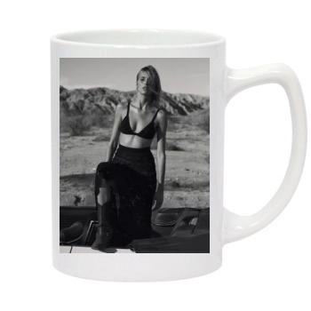 Anja Rubik 14oz White Statesman Mug