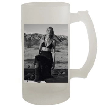 Anja Rubik 16oz Frosted Beer Stein