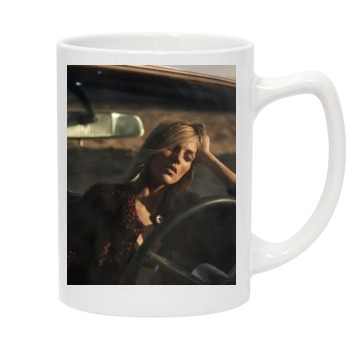 Anja Rubik 14oz White Statesman Mug