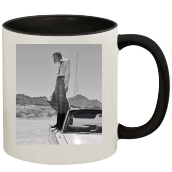 Anja Rubik 11oz Colored Inner & Handle Mug