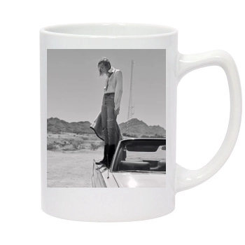 Anja Rubik 14oz White Statesman Mug