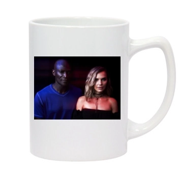 Arielle Kebbel 14oz White Statesman Mug