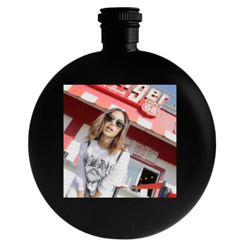 Ashley Tisdale Round Flask