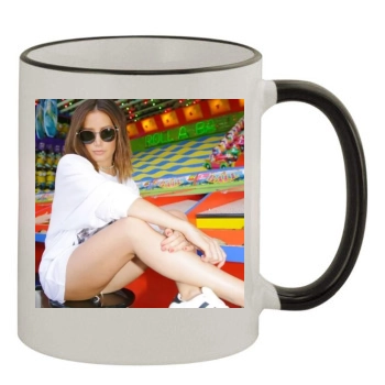 Ashley Tisdale 11oz Colored Rim & Handle Mug