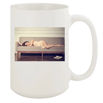 Aubrey Plaza 15oz White Mug