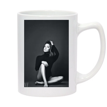 Aubrey Plaza 14oz White Statesman Mug