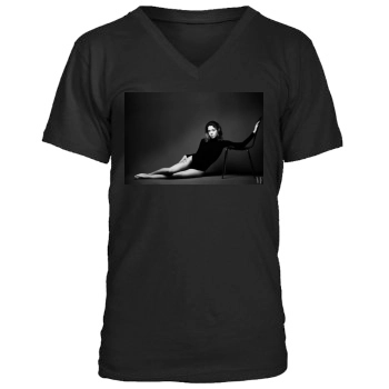 Aubrey Plaza Men's V-Neck T-Shirt