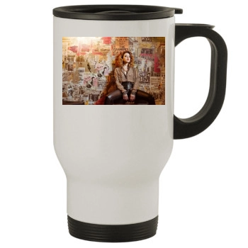 Aubrey Plaza Stainless Steel Travel Mug