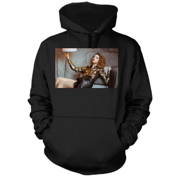 Aubrey Plaza Mens Pullover Hoodie Sweatshirt