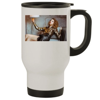 Aubrey Plaza Stainless Steel Travel Mug