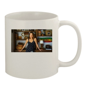 Aubrey Plaza 11oz White Mug