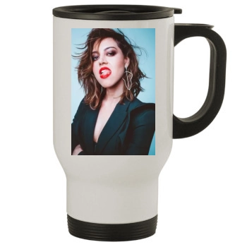 Aubrey Plaza Stainless Steel Travel Mug