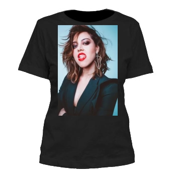 Aubrey Plaza Women's Cut T-Shirt