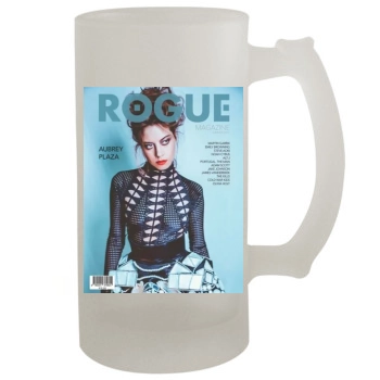 Aubrey Plaza 16oz Frosted Beer Stein