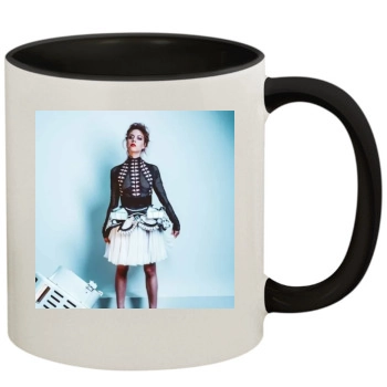 Aubrey Plaza 11oz Colored Inner & Handle Mug