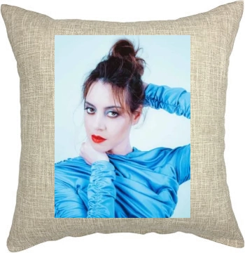 Aubrey Plaza Pillow