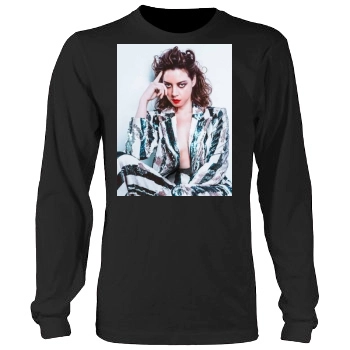 Aubrey Plaza Men's Heavy Long Sleeve TShirt