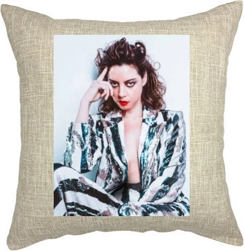 Aubrey Plaza Pillow