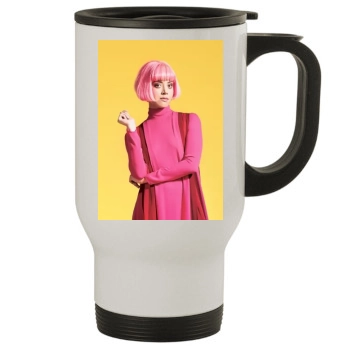 Aubrey Plaza Stainless Steel Travel Mug