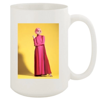 Aubrey Plaza 15oz White Mug