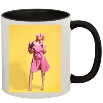 Aubrey Plaza 11oz Colored Inner & Handle Mug