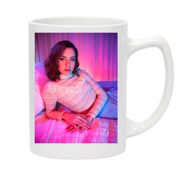 Aubrey Plaza 14oz White Statesman Mug