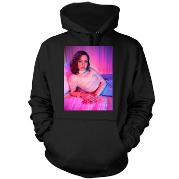 Aubrey Plaza Mens Pullover Hoodie Sweatshirt