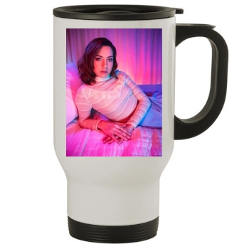 Aubrey Plaza Stainless Steel Travel Mug