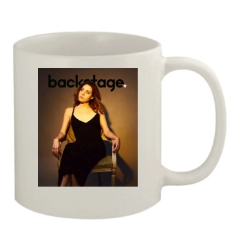 Aubrey Plaza 11oz White Mug