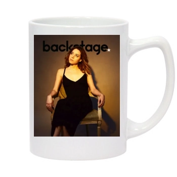 Aubrey Plaza 14oz White Statesman Mug