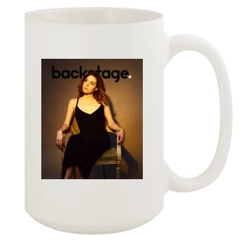 Aubrey Plaza 15oz White Mug