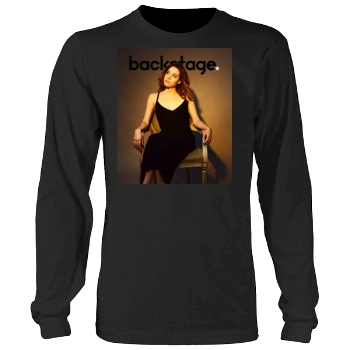 Aubrey Plaza Men's Heavy Long Sleeve TShirt