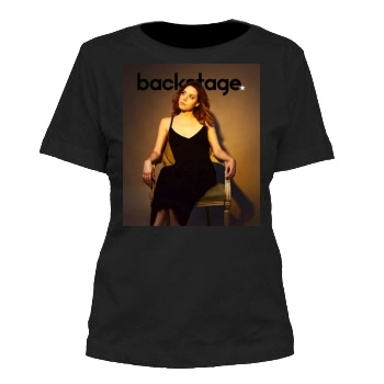 Aubrey Plaza Women's Cut T-Shirt