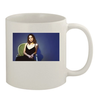 Aubrey Plaza 11oz White Mug