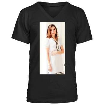 Aubrey Plaza Men's V-Neck T-Shirt